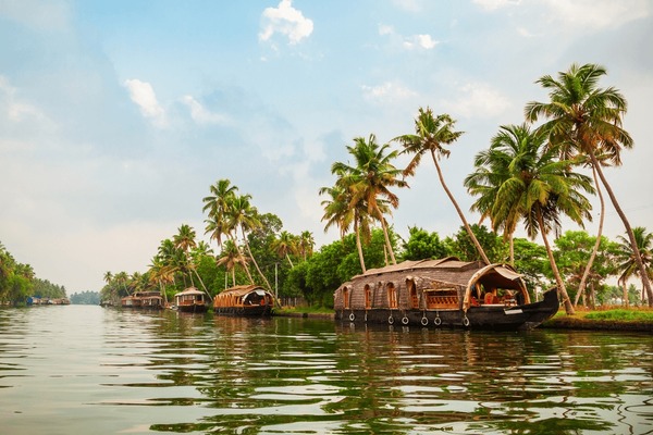 Backwater houseboat